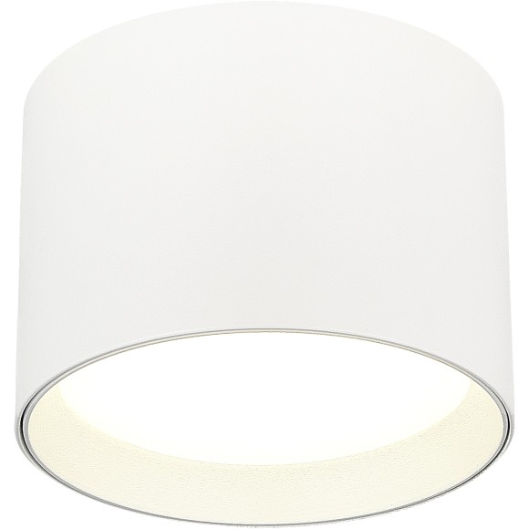 ST LUCE ST163.502.01.02 Потолочный накладной белый спот под сменную лампу GX53 высотой 60мм, диаметром 85мм