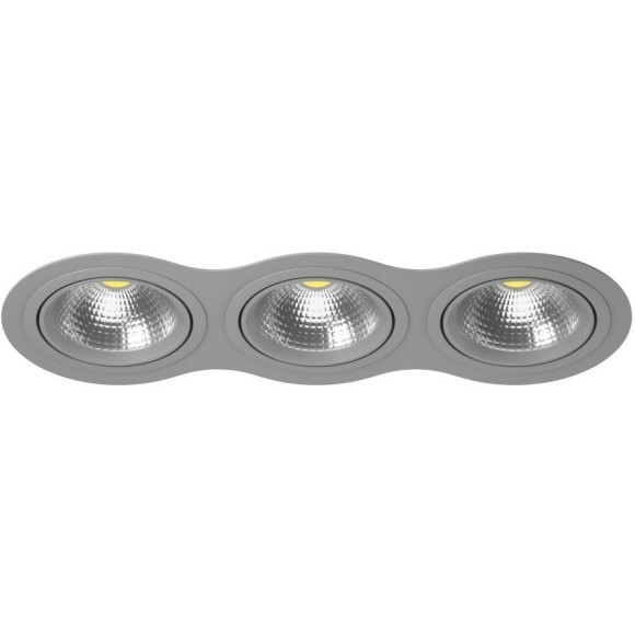 Встраиваемый светильник Lightstar i939090909 Intero 111 под лампы 3xGU10 150W