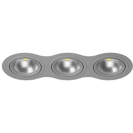 Встраиваемый светильник Lightstar i939090909 Intero 111 под лампы 3xGU10 150W Встраиваемый светильник Lightstar i939090909 Intero 111 под лампы 3xGU10 150W