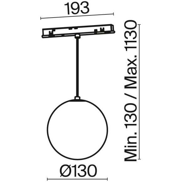 TR039-4-5WTW-DD-B Трековый магнитный SMART (App, DALI, Алиса) светодиодный светильник Maytoni Exility CRI90+ 2700-6000К 350Лм 360° 6Вт