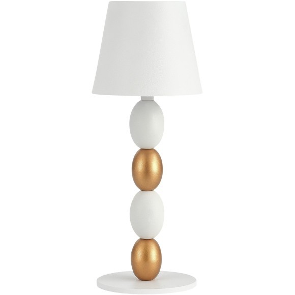 SL1011.514.01 Прикроватная лампа ST-Luce Белый, Золотистый/Белый LED 1*3W 3000-6000K EASE