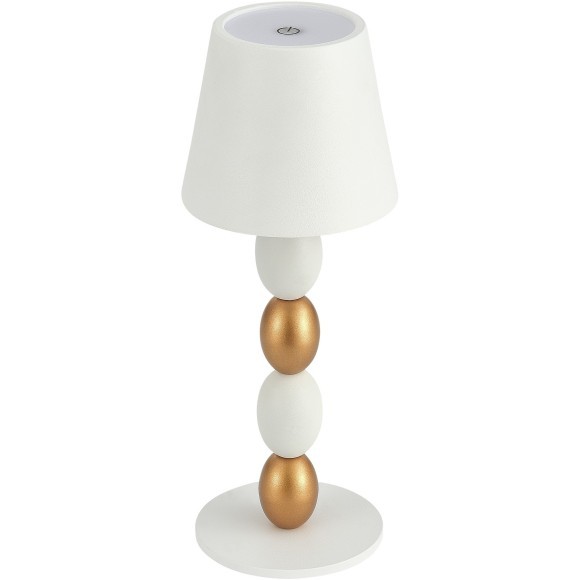 SL1011.514.01 Прикроватная лампа ST-Luce Белый, Золотистый/Белый LED 1*3W 3000-6000K EASE