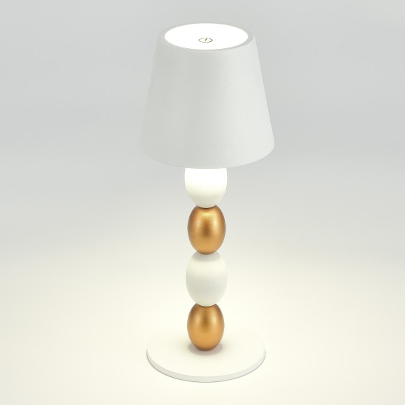 SL1011.514.01 Прикроватная лампа ST-Luce Белый, Золотистый/Белый LED 1*3W 3000-6000K EASE