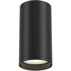 ST170.402.01 Черный матовый накладной спот диаметром 52мм и высотой 100мм под лампу GU10