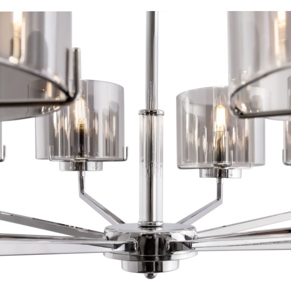 Люстра подвесная Freya FR5096PL-08CH Karen под лампы 8xE14 40W Люстра подвесная Freya FR5096PL-08CH Karen под лампы 8xE14 40W