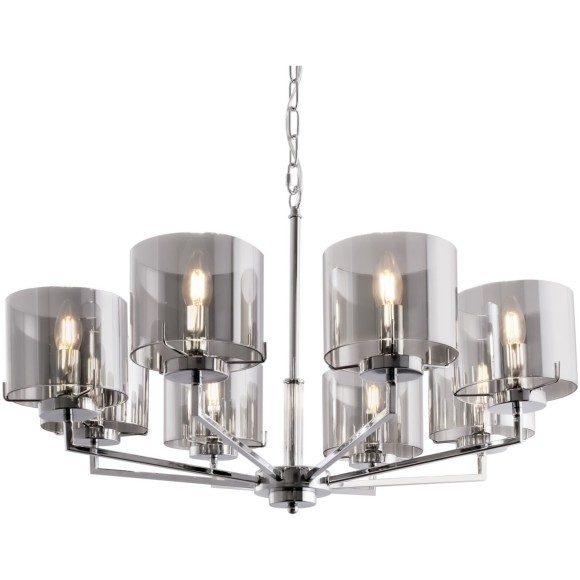 Люстра подвесная Freya FR5096PL-08CH Karen под лампы 8xE14 40W Люстра подвесная Freya FR5096PL-08CH Karen под лампы 8xE14 40W