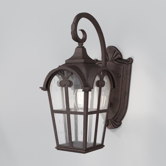 Уличный настенный светильник Maytoni O413WL-01BZ Albion IP44 под лампу 1xE27 60W