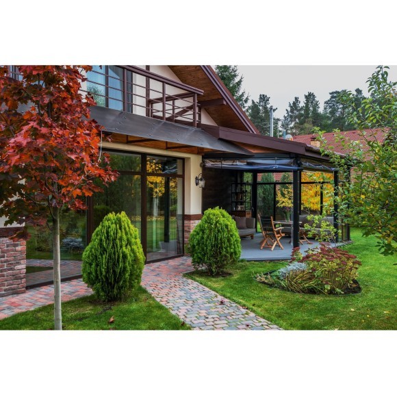 Уличный настенный светильник Maytoni O413WL-01BZ Albion IP44 под лампу 1xE27 60W