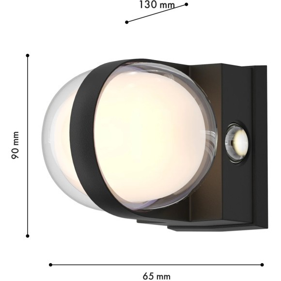 Настенный уличный светильник Favourite 4851-1W Jocus