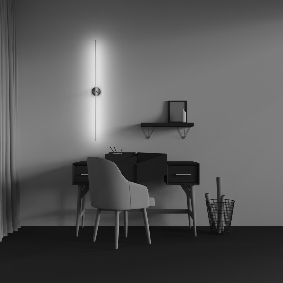 C084WL-L18BS2.7K-1 Настенный светильник Elegant поворотный в виде тонкой линии Maytoni