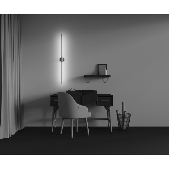 C084WL-L18BS2.7K-1 Настенный светильник Elegant поворотный в виде тонкой линии Maytoni