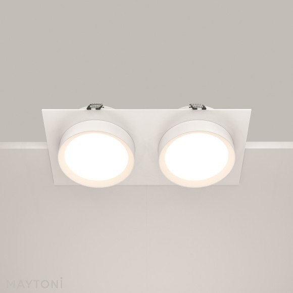 Встраиваемый светильник Technical DL086-02-GX53-SQ-W