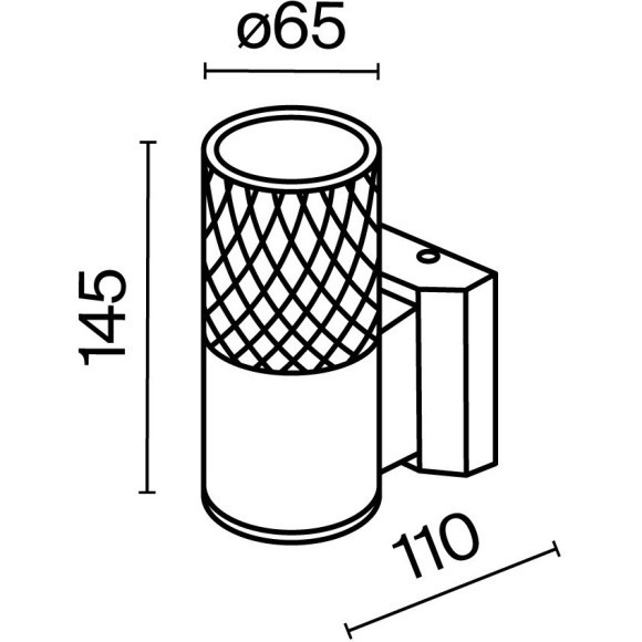 Настенный светильник (бра) Outdoor O583WL-01W Настенный светильник (бра) Outdoor O583WL-01W