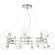 Люстра Crystal Lux LUXURY SP16 CHROME
