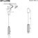 SL6224.403.01 Светильник подвесной ST-Luce Черный/Прозрачный LED 1*8W 4000K BAMBOO