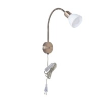 Настенный светильник на гибкой ножке Arte Lamp A3116AP-1AB FALENA под лампу 1xE14 40W