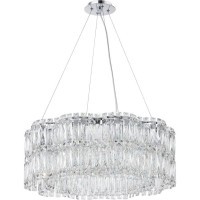 Люстра подвесная хрустальная 2174/09/10P Stilfort, серия Admire