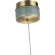 Odeon Light LULU 5452/6L Декоративный светодиодный подвесной светильник с зеленым керамическим плафоном и бронзовым основанием 6W 3000K CRI80 550Лм