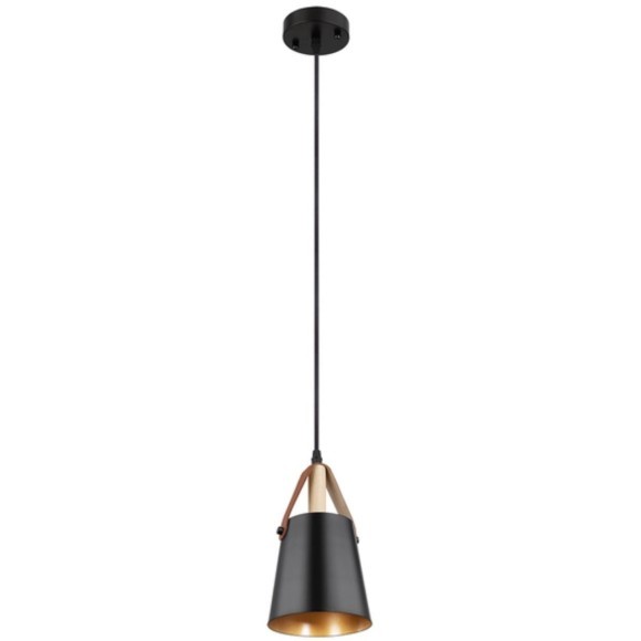 Подвесной светильник с 1 плафоном Arte Lamp A7032SP-1BK THOMAS под лампу 1xE27 60W