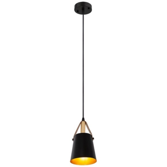 Подвесной светильник с 1 плафоном Arte Lamp A7032SP-1BK THOMAS под лампу 1xE27 60W