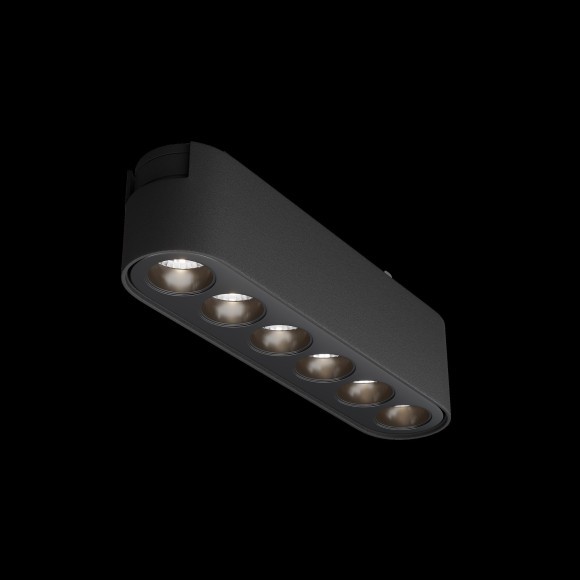 TR082-1-6W4K-M-B Трековый магнитный светодиодный светильник Maytoni Radity 48V CRI90+ 4000К 700Лм 36° 6Вт