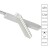 A6161PL-1WH Трековый магнитный светодиодный светильник Arte Lamp Rapid 48V CRI90+ 4000К 872Лм 36° 12Вт
