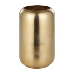 421046 ABUCAY Ваза декоративная металл матовая латунь H280 Ø170 421046 ABUCAY Ваза декоративная металл матовая латунь H280 Ø170