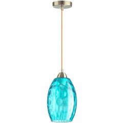 Подвесной светильник с 1 плафоном Lumion 4490/1 SAPPHIRE под лампу 1xE27 60W Подвесной светильник с 1 плафоном Lumion 4490/1 SAPPHIRE под лампу 1xE27 60W