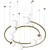 10155/800 Gold Подвесной светильник LOFT IT Infinite