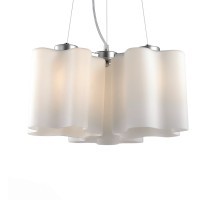 SL116.503.03 Люстра подвесная ST-Luce Серебристый/Белый E27 3*60W ONDE