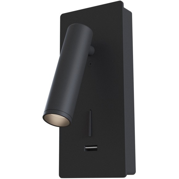 Бра для чтения светодиодное с выключателем и USB-портом Mirax C041WL-L3B3K