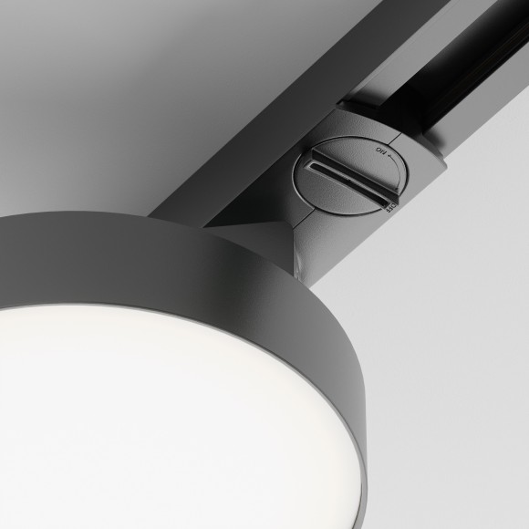 Однофазный двужильный светодиодный трековый светильник Maytoni Unity TR043-1-12W4K-B Zon 4000К 840Лм CRI85+ 110° 12Вт Однофазный двужильный светодиодный трековый светильник Maytoni Unity TR043-1-12W4K-B Zon 4000К 840Лм CRI85+ 110° 12Вт