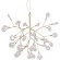 Светильник подвесной Crystal Lux EVITA SP36 GOLD/TRANSPARENT
