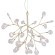 Светильник подвесной Crystal Lux EVITA SP36 GOLD/TRANSPARENT