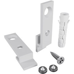 Комплект креплений для радиусного профиля со свеченим вверх/вниз 2шт. ALM-3535R-2MT Комплект креплений для радиусного профиля со свеченим вверх/вниз 2шт. ALM-3535R-2MT