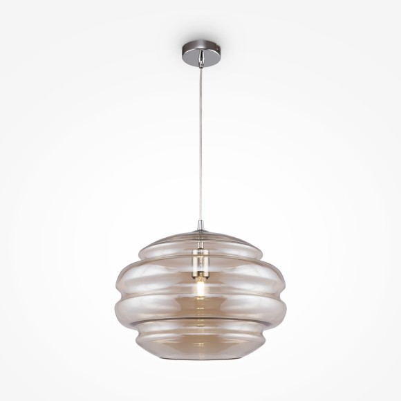 Подвесной светильник с 1 плафоном Maytoni P078PL-01CG Ruche под лампу 1xE27 60W