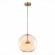 SL1133.323.01 Светильник подвесной ST-Luce Латунь/Коньячный LED 1*10W 3000K BOPONE