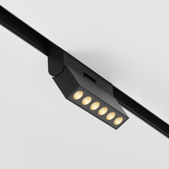 TR033-4-6W3K-M-DS-B Трековый магнитный SMART (App, Bluetooth Mesh, Алиса) светодиодный светильник Maytoni Exility CRI90+ 2700-6000К 450Лм 36° 6Вт