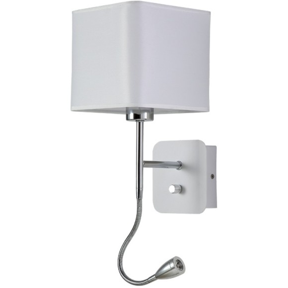 Бра Crystal Lux PACO AP2 CHROME/WHITE Бра Crystal Lux PACO AP2 CHROME/WHITE