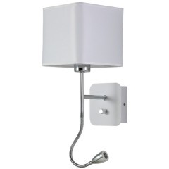 Бра Crystal Lux PACO AP2 CHROME/WHITE Бра Crystal Lux PACO AP2 CHROME/WHITE