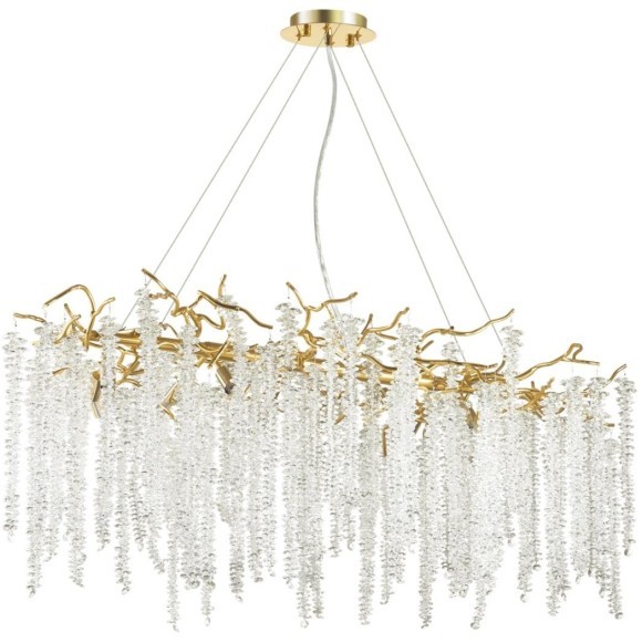 Люстра хрустальная Odeon Light 5005/12 Banche под лампы 12xG9 40W Люстра хрустальная Odeon Light 5005/12 Banche под лампы 12xG9 40W