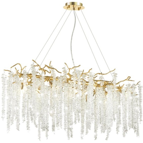 Люстра хрустальная Odeon Light 5005/12 Banche под лампы 12xG9 40W Люстра хрустальная Odeon Light 5005/12 Banche под лампы 12xG9 40W