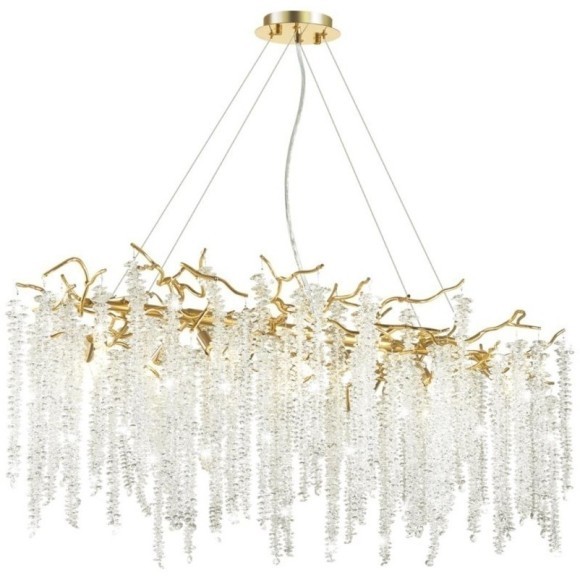 Люстра хрустальная Odeon Light 5005/12 Banche под лампы 12xG9 40W Люстра хрустальная Odeon Light 5005/12 Banche под лампы 12xG9 40W