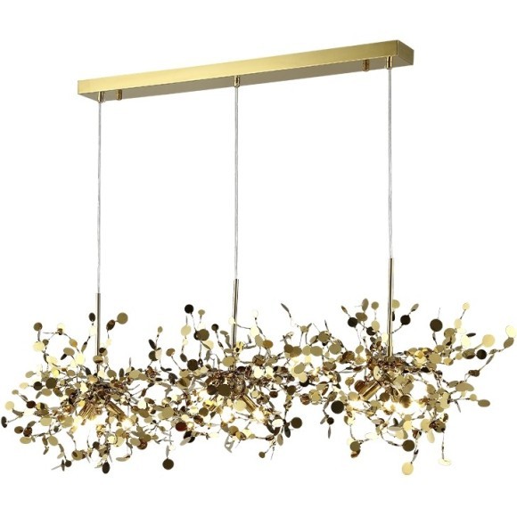 Светильник подвесной Crystal Lux GARDEN SP3х3 L1200 GOLD