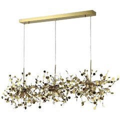 Светильник подвесной Crystal Lux GARDEN SP3х3 L1200 GOLD Светильник подвесной Crystal Lux GARDEN SP3х3 L1200 GOLD