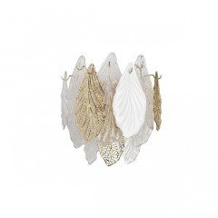 5052/3W HALL ODL24 507 золото/белый/прозрачный/металл/стекло/фарфор/металл Бра E14 3*40W LACE 5052/3W HALL ODL24 507 золото/белый/прозрачный/металл/стекло/фарфор/металл Бра E14 3*40W LACE