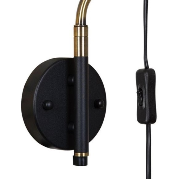 Бра Arte Lamp ZETTA A7055AP-1BK