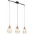 94195 Подвес TARBES, 3x60W (E27), L790, H1100, сталь, пластик, медный, черный кабель