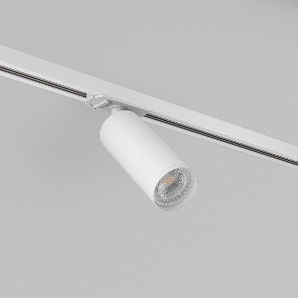 Однофазный двужильный трековый светильник Denkirs DK6202-WH SOLID Tube под сменную лампу GU10