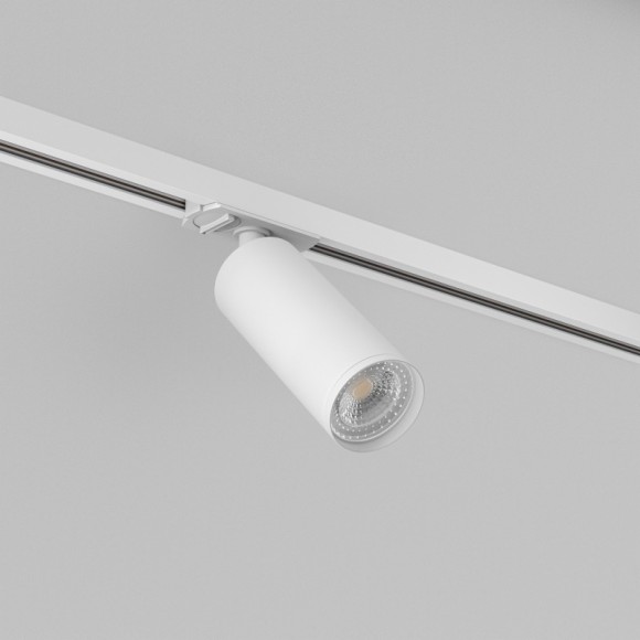 Однофазный двужильный трековый светильник Denkirs DK6202-WH SOLID Tube под сменную лампу GU10 Однофазный двужильный трековый светильник Denkirs DK6202-WH SOLID Tube под сменную лампу GU10